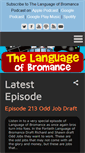 Mobile Screenshot of languageofbromance.com